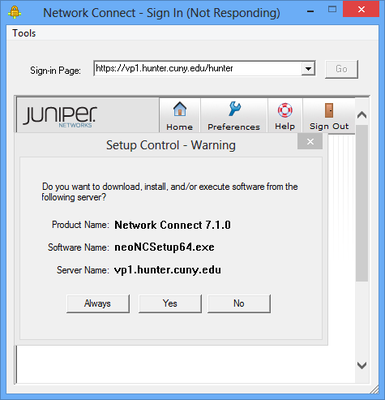 Juniper Vpn Instructions Windows 64 Bit Hunter College