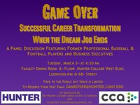 Research Panel -- "Game Over: Successful Career Transformation when the Dream Job Ends"
