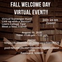 Welcome Day Fall 2020