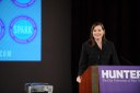 Geena Davis Keynotes SPARK Summit at Hunter