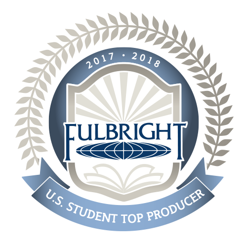 Hunter Is Named a Fulbright 2017-2018 Top Producer