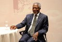 Hunter Remembers Kofi Annan's 2010 Visit to Roosevelt House