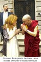 The Dalai Lama Meets with Students and Scholars at Hunter and Accepts President's Medal