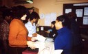 Center's Reception Desk, 1978