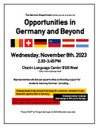 Opportunities in Germany and Beyond 23
