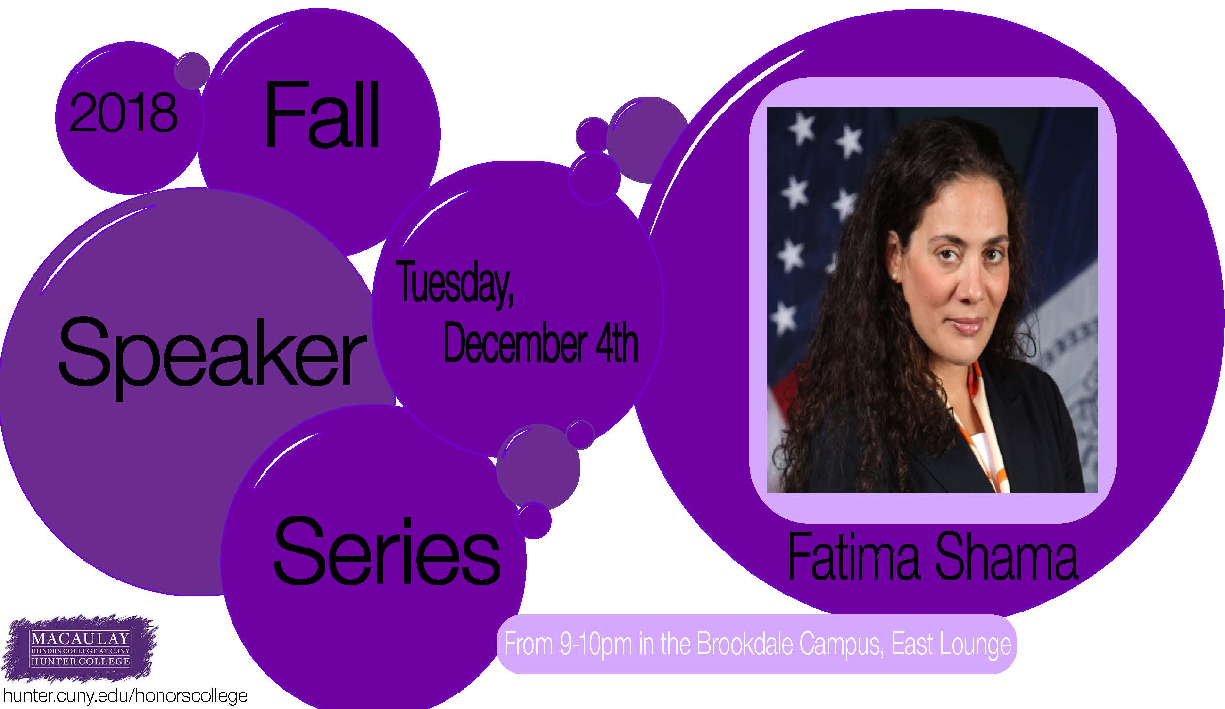 Fall Speaker Series: Fatima Shama