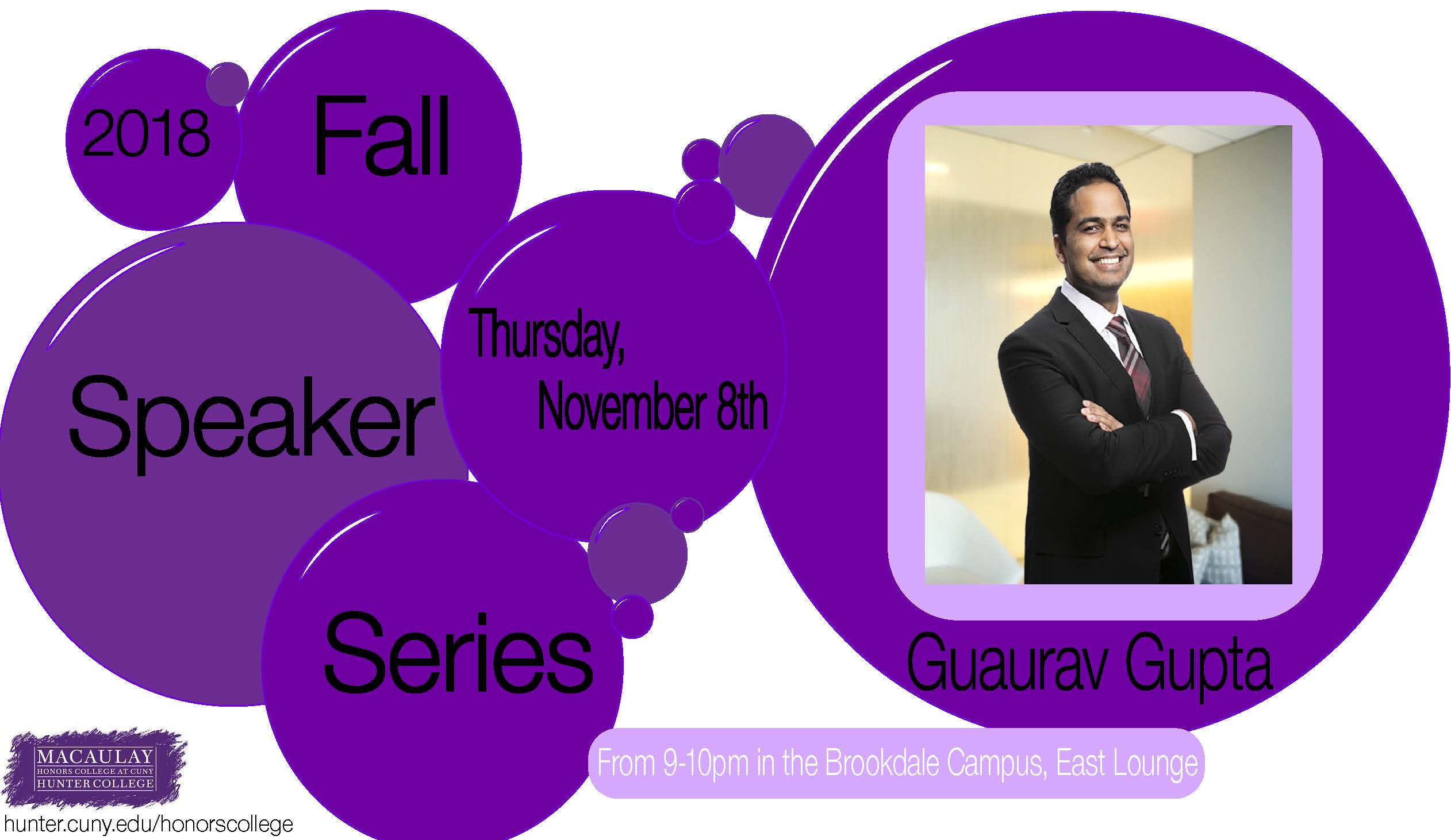 Fall Speaker Series: Guaurav Gupta