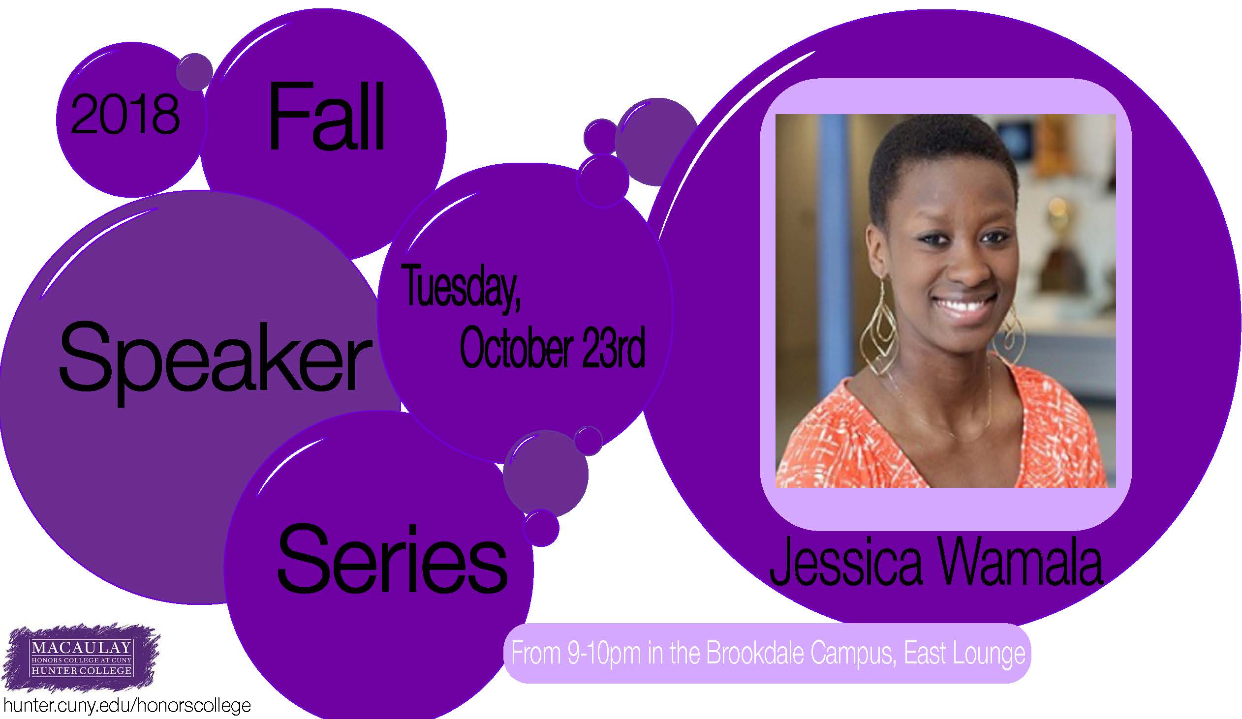 Fall Speaker Series: Jessica Wamala