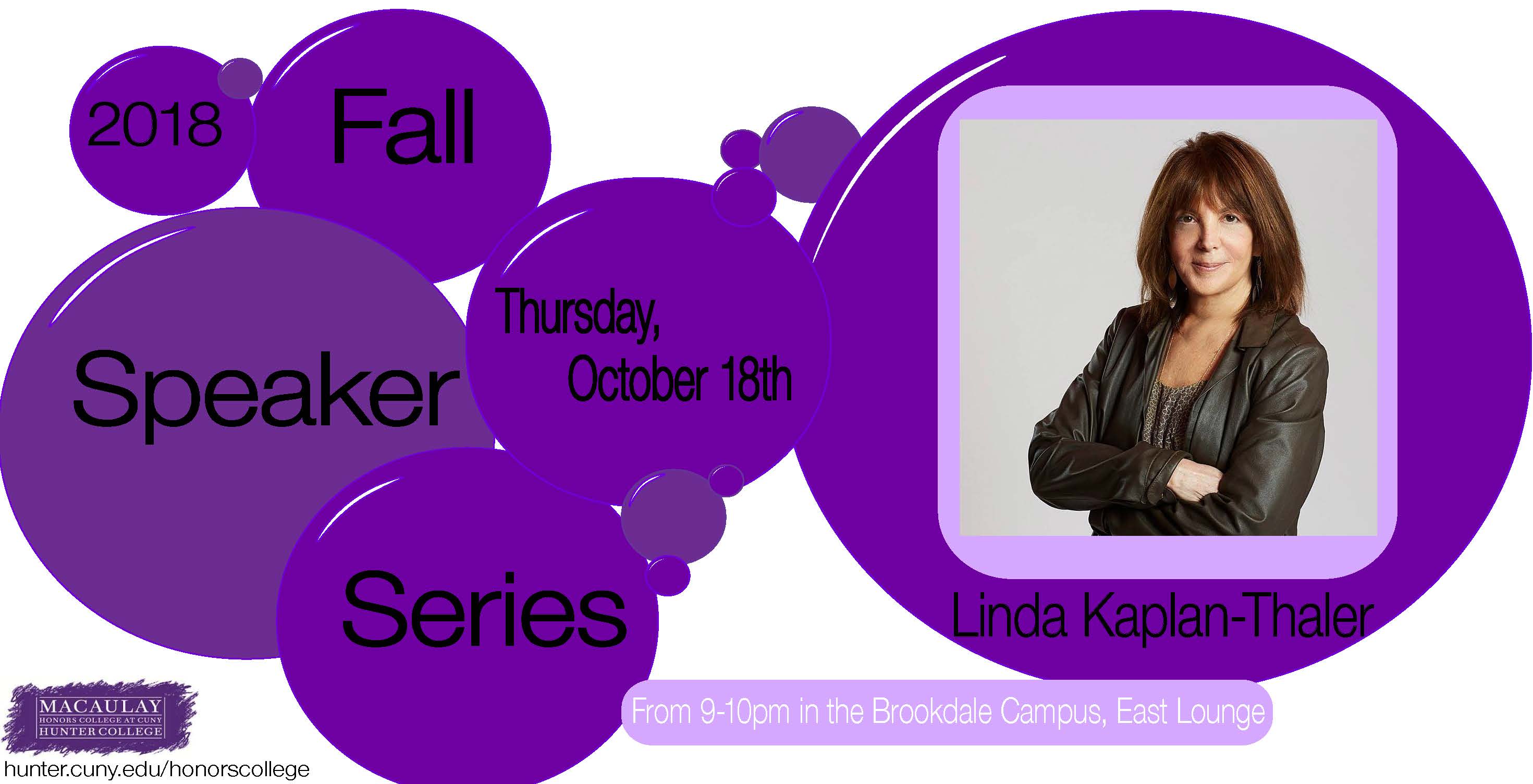 Fall Speaker Series: Linda Kaplan-Thaler