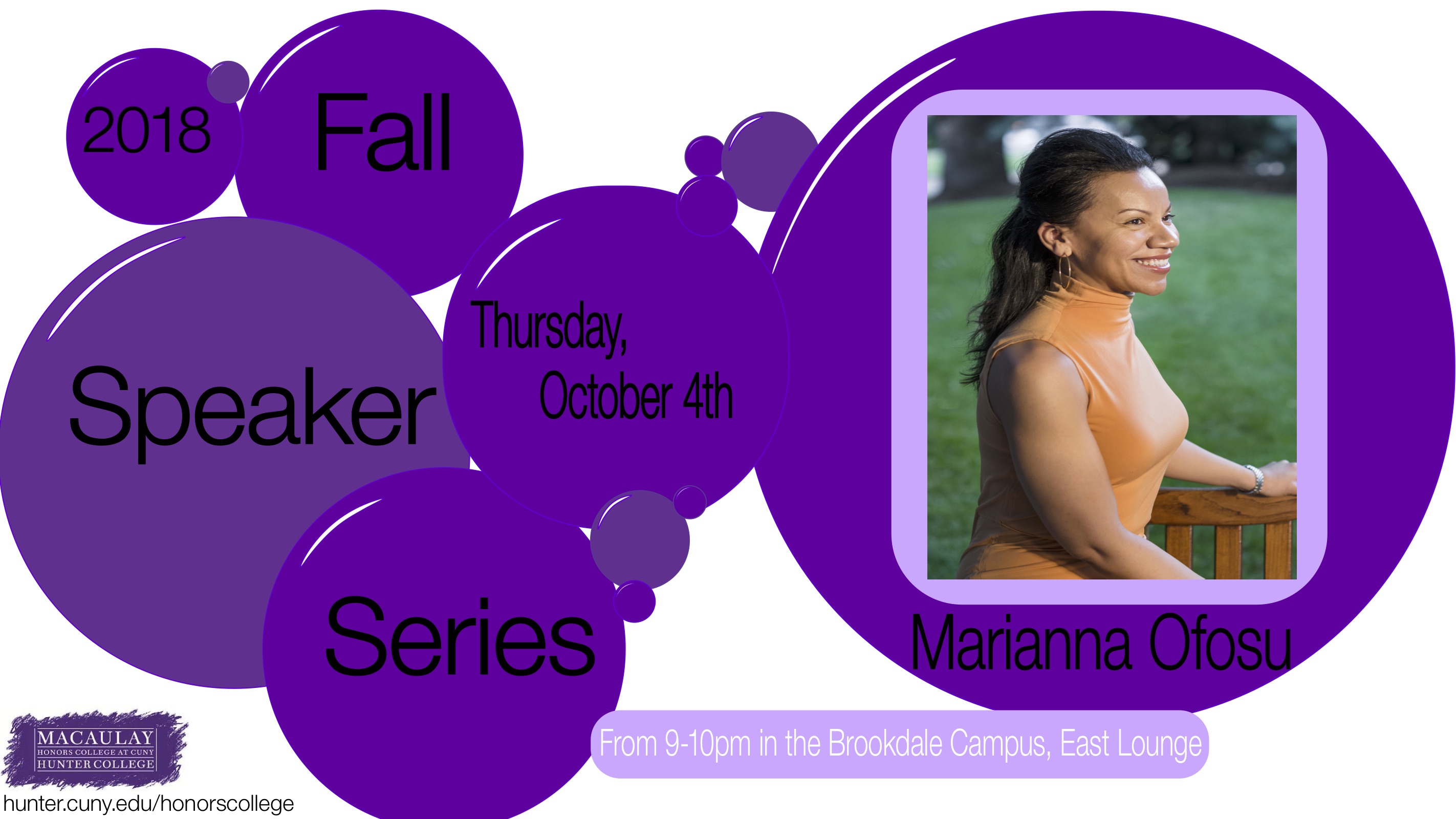 Fall Speaker Series: Marianna Ofosu
