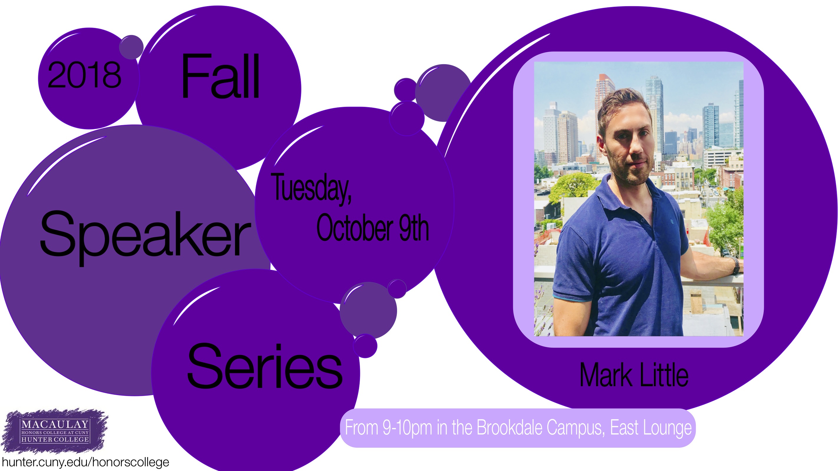Fall Speaker Series: Mark Little