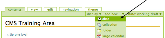 Create Alias (1)