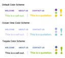 Clean and Simple Color Schemes