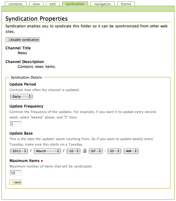 Syndication