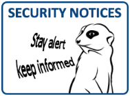 ICIT Security Notice Reports Button