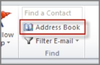 Email Distribution Groups: Address Book
