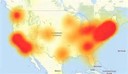 Dyn DNS outage heat map