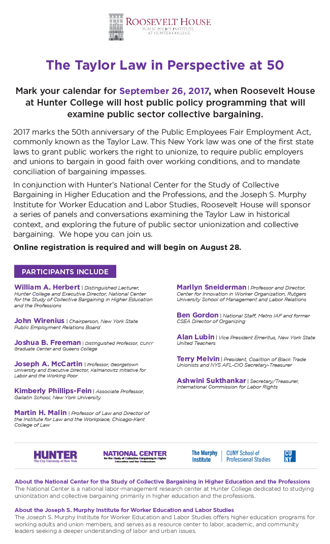 Taylor Law Flyer