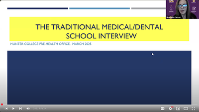 Medical/Dental School Interview