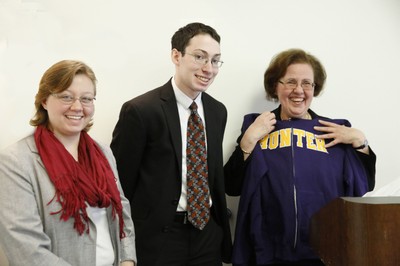 Judge Carmen Ciparick with Students