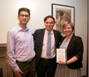 Judge Robert Katzmann with Students