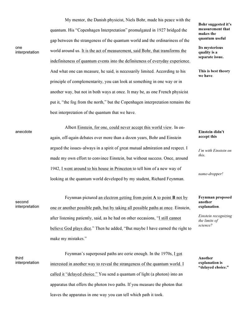 Annotating a Text — Hunter College